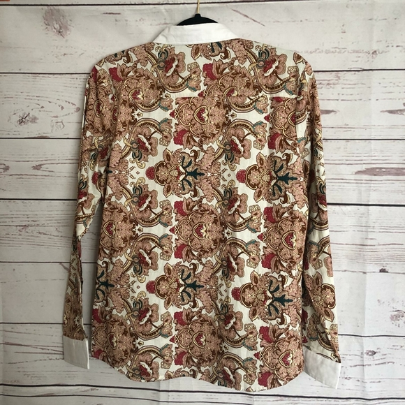 Men's Floral Button Up - Picture 10 of 12